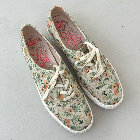 KEDS x Rifle Paper Co | Triple Wildflower Platform Sneaker - Picture 3 of 10